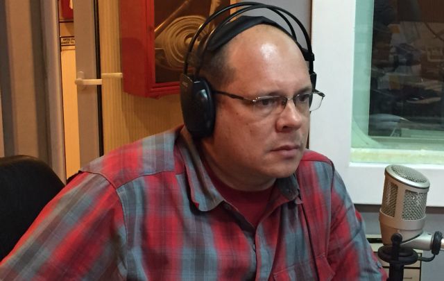 El politólogo Ignacio Liendo participó del operativo electoral.