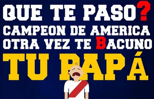 Cargadas de Boca a River tras el triunfo en el Monumental.