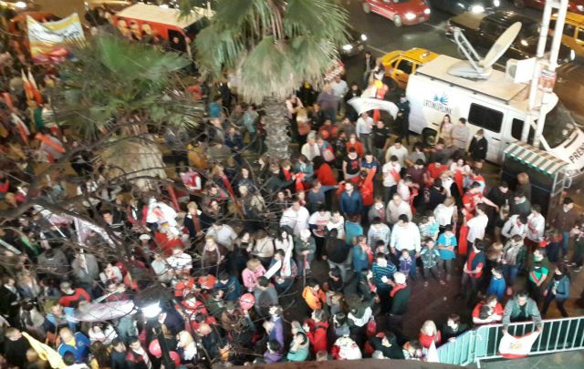 La Casa Radical fue el epicentro de los festejos.