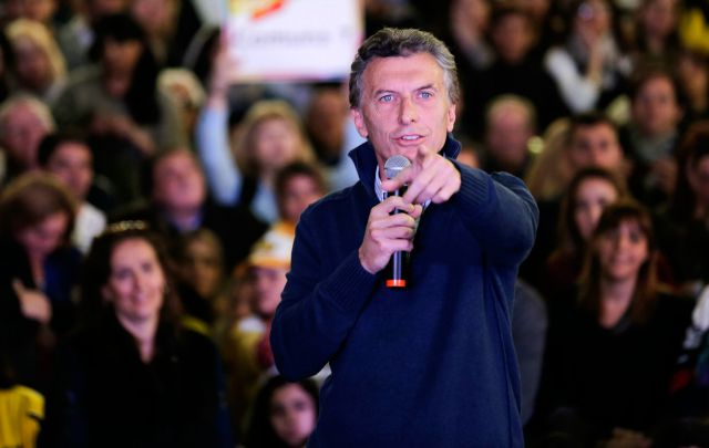 Mauricio Macri apunta a competir con Daniel Scioli en segunda vuelta.