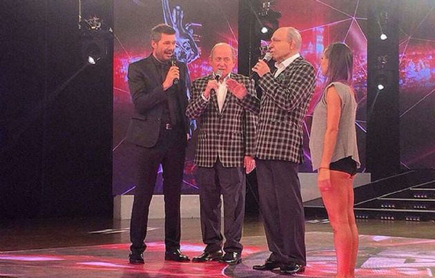 Freddy Villarreal encarnó a Gelblung en ShowMatch.