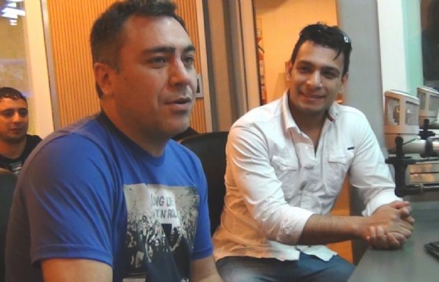 Christian Amato y Gustavo Corvalán en Juntos.