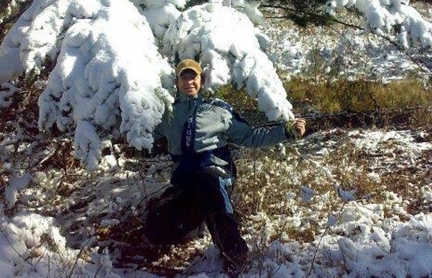 Nieve en La Cumbrecita.