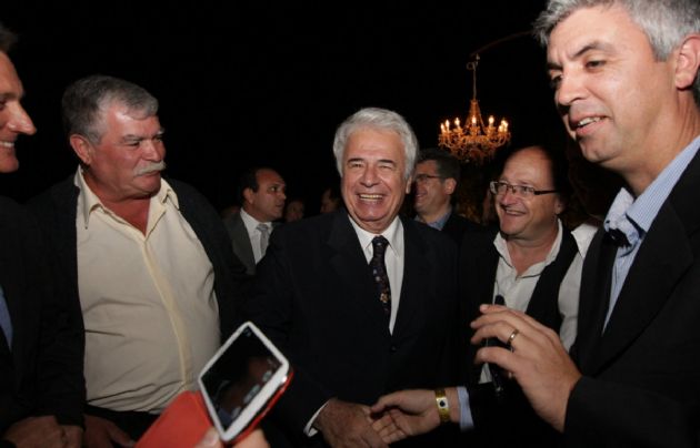 El reconocimiento a De la Sota por el megaemprendimiento. 