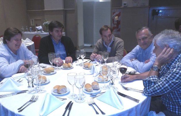 Los corresponsales del país de Cadena 3 juntos.