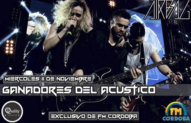 Ganadores del Acústico exclusivo de Airbag