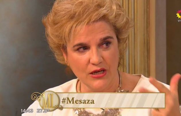 Pilar Rahola cruzó a Rabolini.