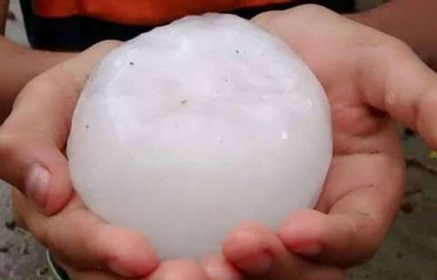 Las imágenes no corresponden a las tormentas registradas en las últimas horas.