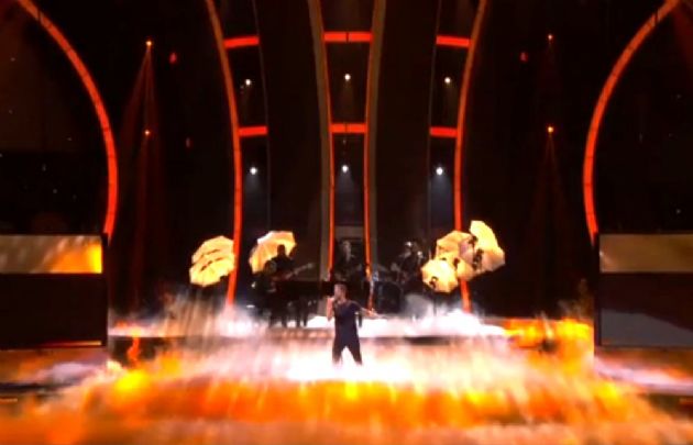 Ricky Martin durante su presentación.