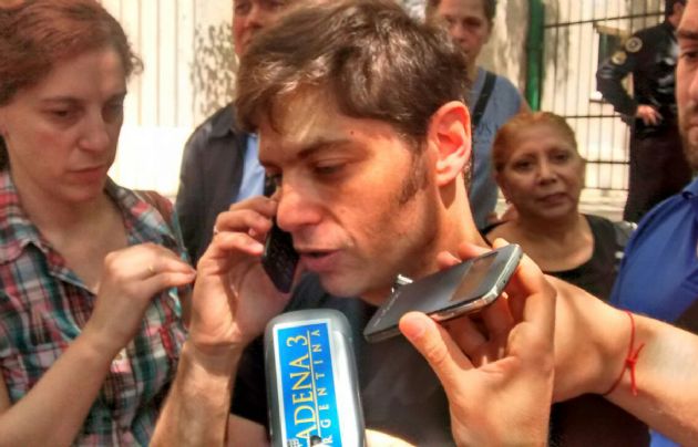 "Que la gente reflexione y que no se deje llevar por el miedo", dijo Kicillof.