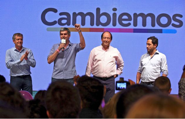 Euforia en el búnker de Cambiemos, tras las tendencias.