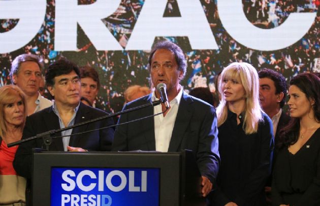 Daniel Scioli asumió la derrota.