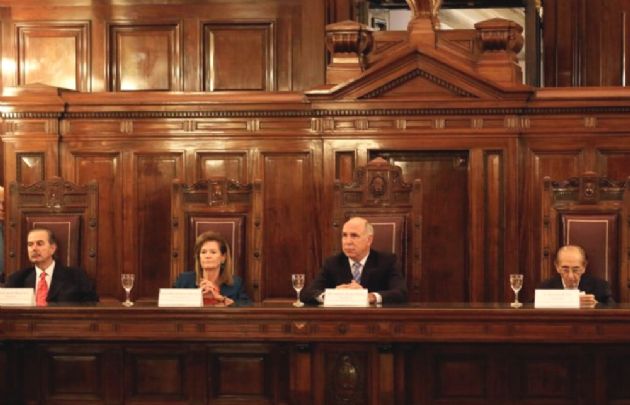 Maqueda, Higthon de Nolasco, Lorenzetti y Fayt, la actual formación de la Corte.