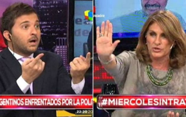 Brancatelli y Fernández Barrio se cruzaron en una fuerte pelea.