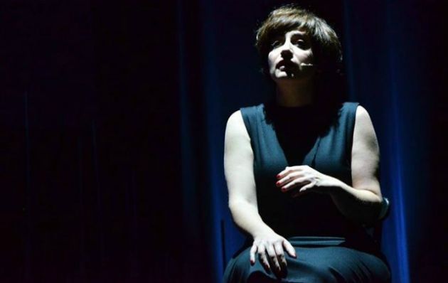 Muriel Santa Ana impactó con su interpretación de El Aleph.