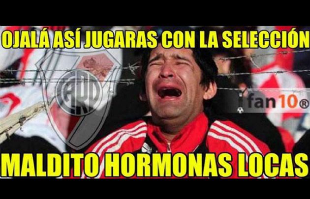 Los memes no tardaron en circular en la web.