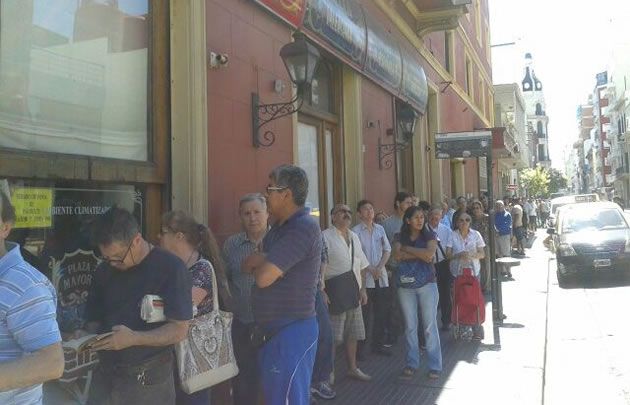 Furor por las roscas de Navidad en Buenos Aires. 