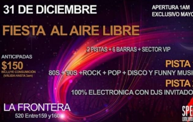 La invitación a la fiesta se difundió por las redes.