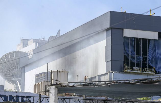 El incendio afecta a los estudios de Canal 13 y TN.