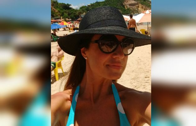 Tessio, disfruta de las playas brasileñas. 