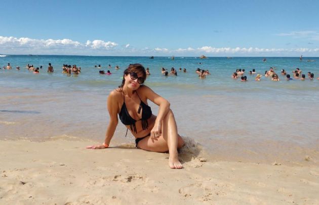 Gaby Tessio en Salvador de Bahía.