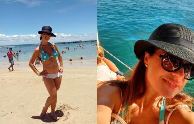 Gaby Tessio en Salvador de Bahía.