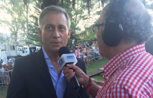 El intendente de Carlos Paz, Esteban Avilés.