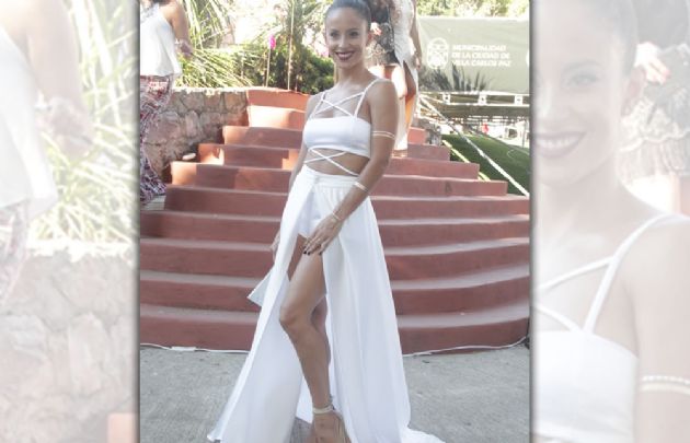 Lourdes Sánchez en los premios Carlos.