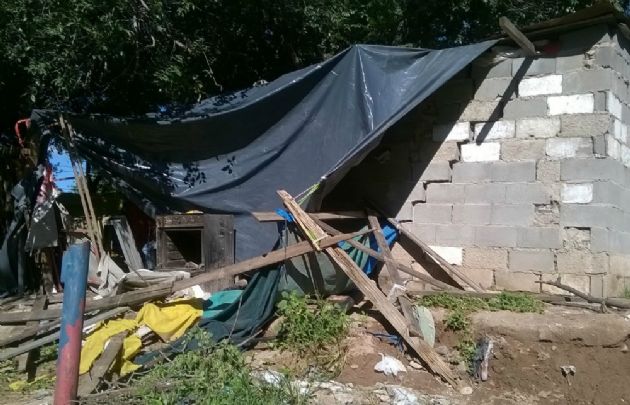 Así afectó las lluvias a villa Richardson.