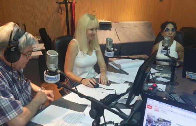 Noelia Pompa en Viva la Radio.