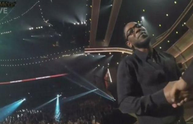 Kendrick Lamar se llevó el trofeo al Mejor Álbum de Rap. (Foto: @Luces_ECpe)  