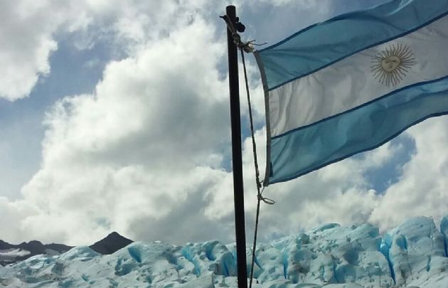 FOTO: Genesir en el glaciar Perito Moreno.