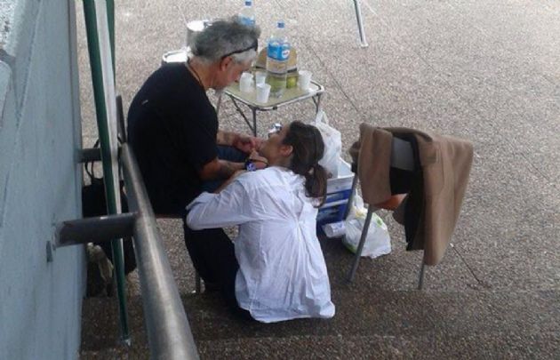 Juana Viale y José Palazzo juntos en Uruguay (Foto: @bosch_johana)