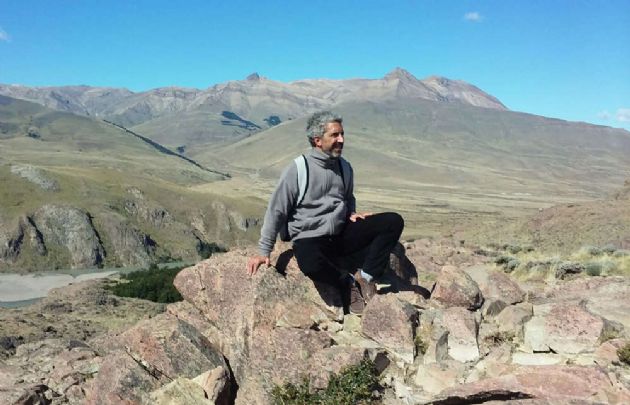 Fernando Genesir en El Chalten
