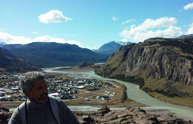 Fernando Genesir en El Chalten
