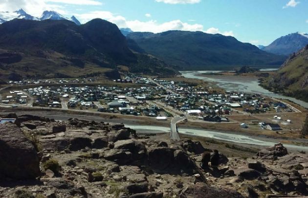 Fernando Genesir en El Chalten