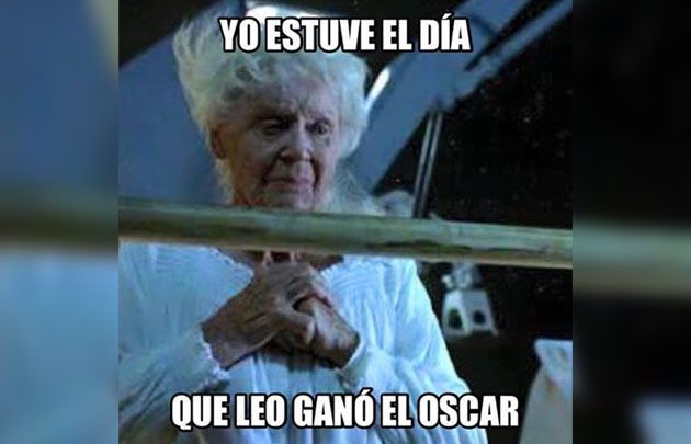 Leo Di Caprio Memes por el Oscar