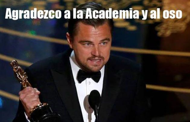 Leo Di Caprio Memes por el Oscar