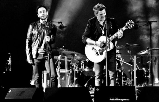 Luciano Pereyra y Alejandro Sanz, en GEBA (Foto @MONORRG)