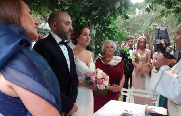 Agustina y Flavio celebraron su amor con una boda de ensueño.