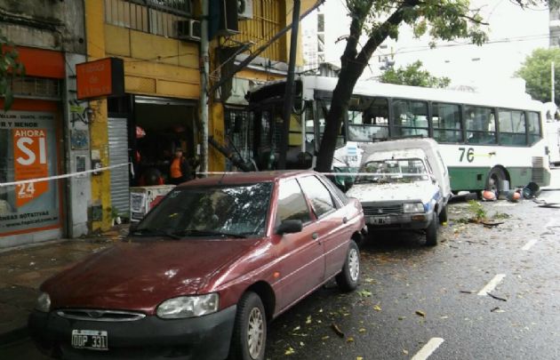 Nadie transitaba por la zona al momento del hecho.