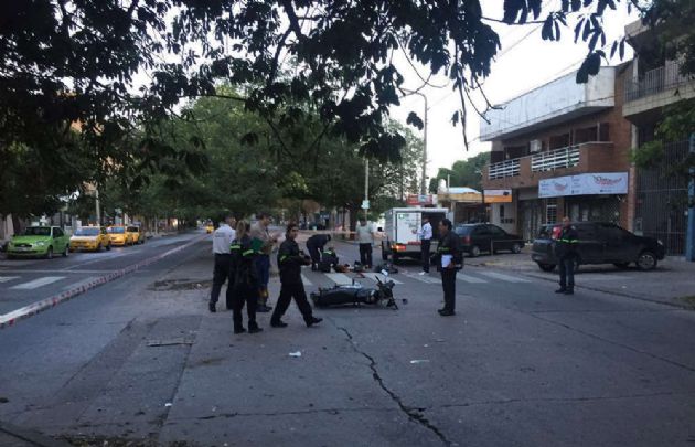Policía Judicial trabajaba en el lugar del siniestro.