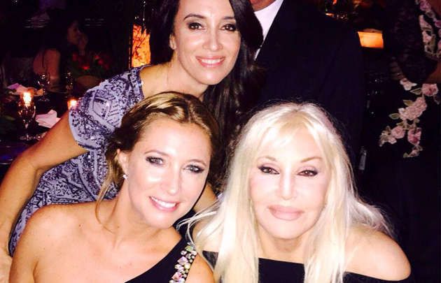 Susana Giménez, entre los famosos que asistieron a la fiesta top.