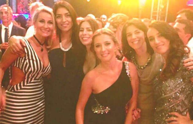 Cumbre de famosos en la boda de Guillermo Coppola.