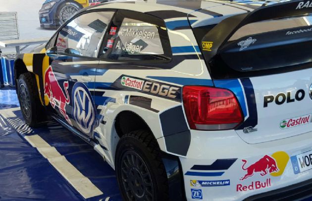 Todo listo para el World Rally Car en Córdoba. 