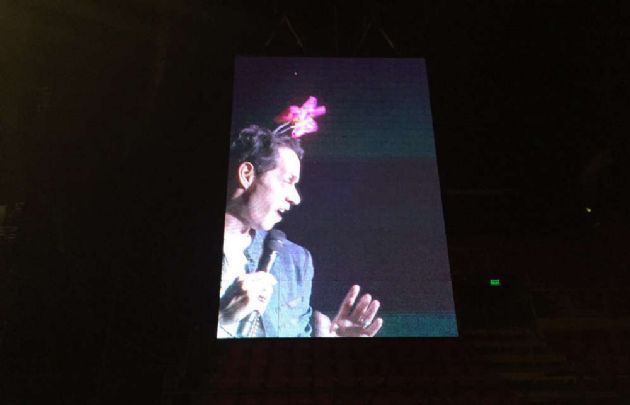 Anthony enamoró a Córdoba.