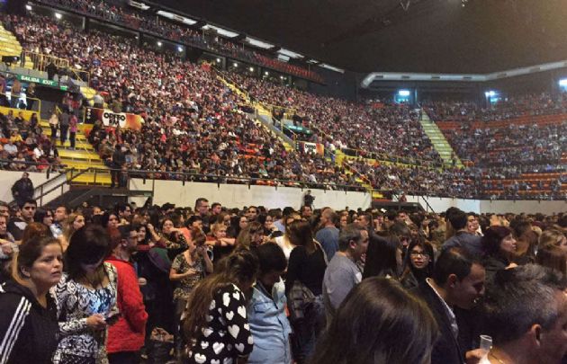 Más de 7 mil personas coparon el Orfeo Superdomo.