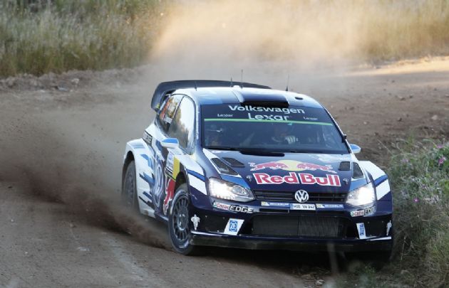 El francés Ogier, tercero.