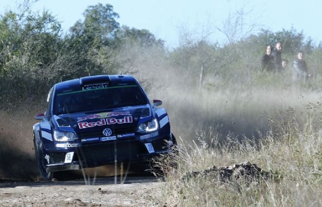 Latvala quedó en segundo lugar.