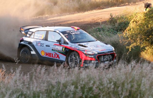 El español Dani Sordo finalizó cuarto. 